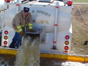 WATER SHUTTLE TRAINING COURTESY OF COLD SPRING FIRE DEPT.